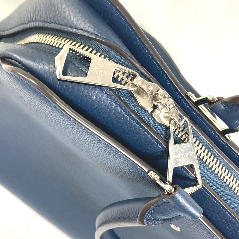 Louis Vuitton Louis Vuitton M54380 Double Shoulder Bag Handbag Diagonal Hanging (E.G. Of A Rocket) Allemande (Dance) Mm Porte-Documents Business Tryon Leather Men Navy Size ONE SIZE - 9 Thumbnail