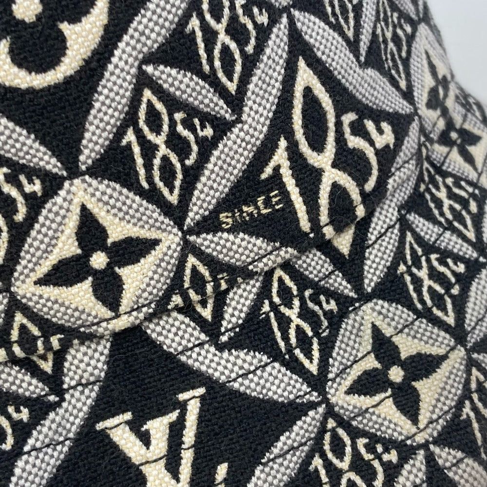 Louis Vuitton Louis Vuitton Mp2828 Since1854 Bob Bucket Hat Chapeau Cotton Women Black Size ONE SIZE - 5 Thumbnail