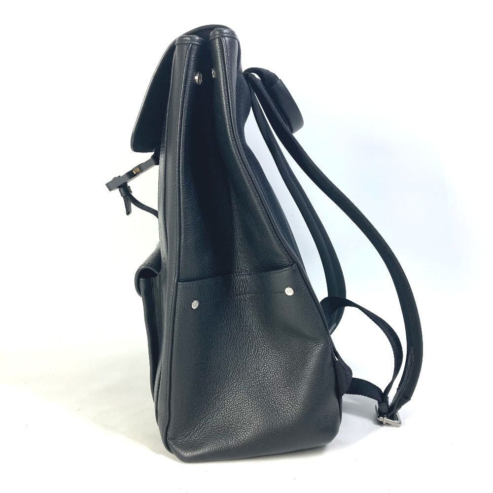 Dior Dior 1Adba143Sse Saddle Backpack Briefcase Rucksack Leather Men Black Size ONE SIZE - 4 Thumbnail