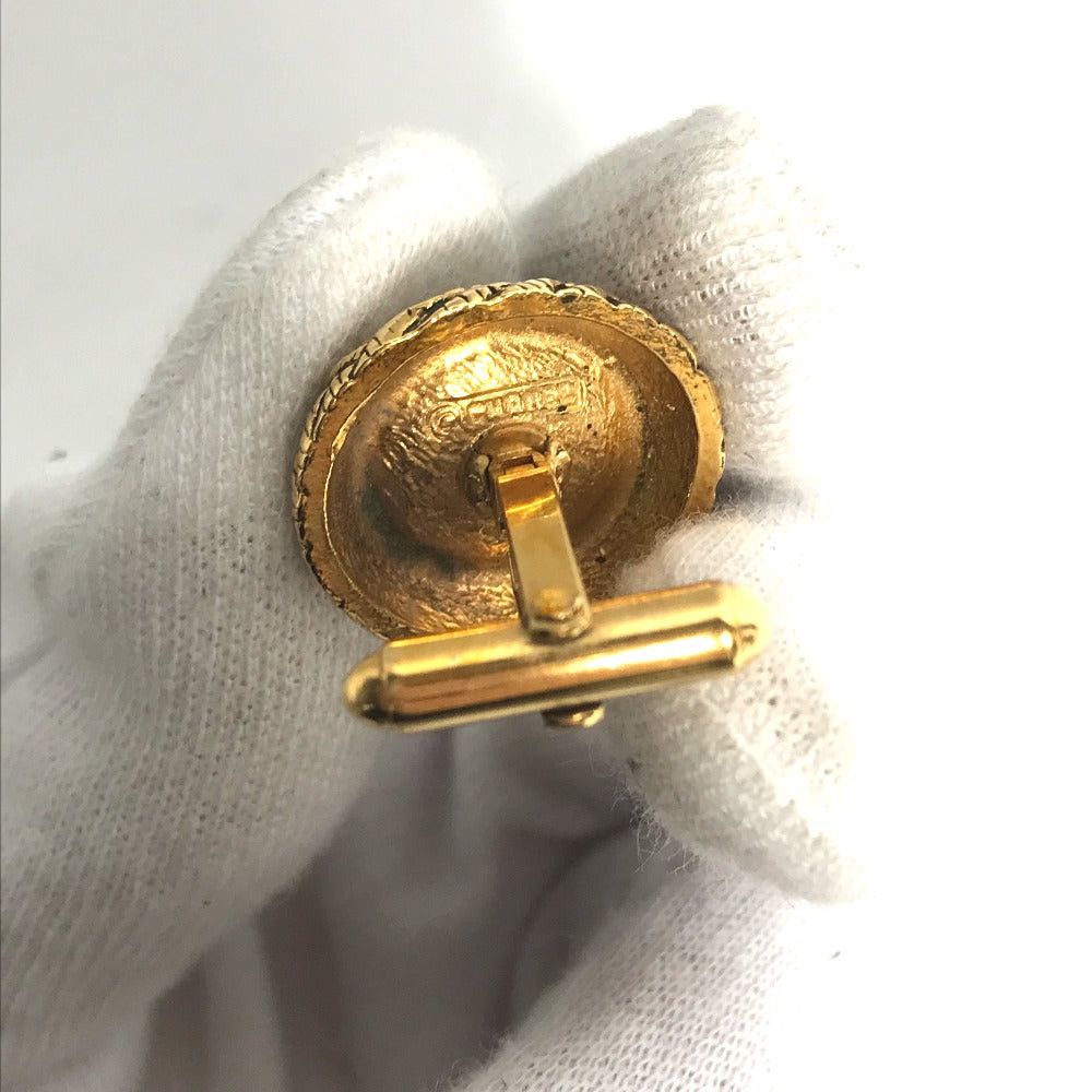 Chanel Chanel Faux Pearl Accessories Cuffs Metal Men Gold Size ONE SIZE - 5 Thumbnail