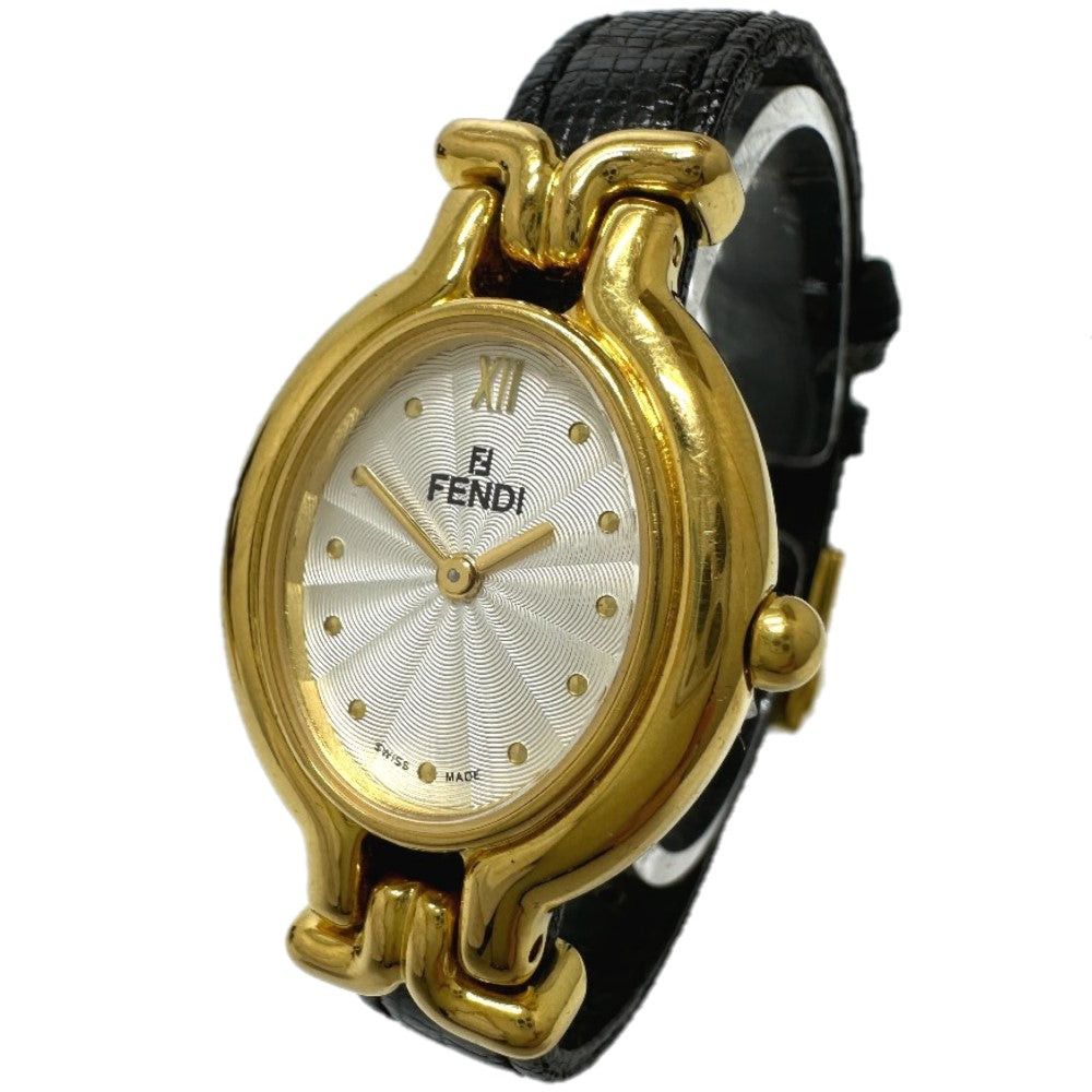 Fendi Fendi 640L Belt 5 Colors Quartz Wristwatch Gp Women Gold Size ONE SIZE - 2 Thumbnail