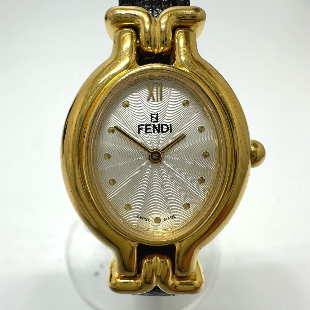 Fendi Fendi 640L Belt 5 Colors Quartz Wristwatch Gp Women Gold Size ONE SIZE - 3 Thumbnail