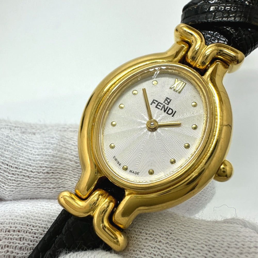 Fendi Fendi 640L Belt 5 Colors Quartz Wristwatch Gp Women Gold Size ONE SIZE - 10 Thumbnail