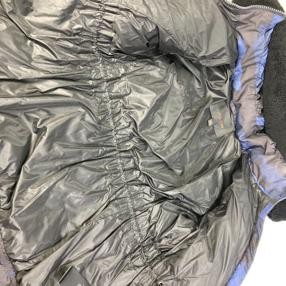 Coach Coach Downstream Outer Jacket Apparel (Clothing) Camouflage Foodie Hooded Long Sleeves Down Polyester Women Blue Size S / US 4 / IT 40 - 13 Thumbnail
