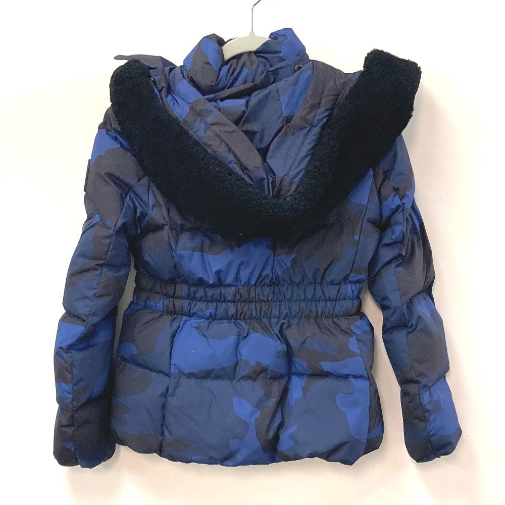 Coach Coach Downstream Outer Jacket Apparel (Clothing) Camouflage Foodie Hooded Long Sleeves Down Polyester Women Blue Size S / US 4 / IT 40 - 2 Thumbnail