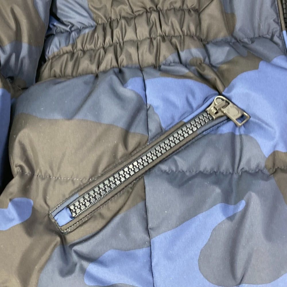 Coach Coach Downstream Outer Jacket Apparel (Clothing) Camouflage Foodie Hooded Long Sleeves Down Polyester Women Blue Size S / US 4 / IT 40 - 10 Thumbnail