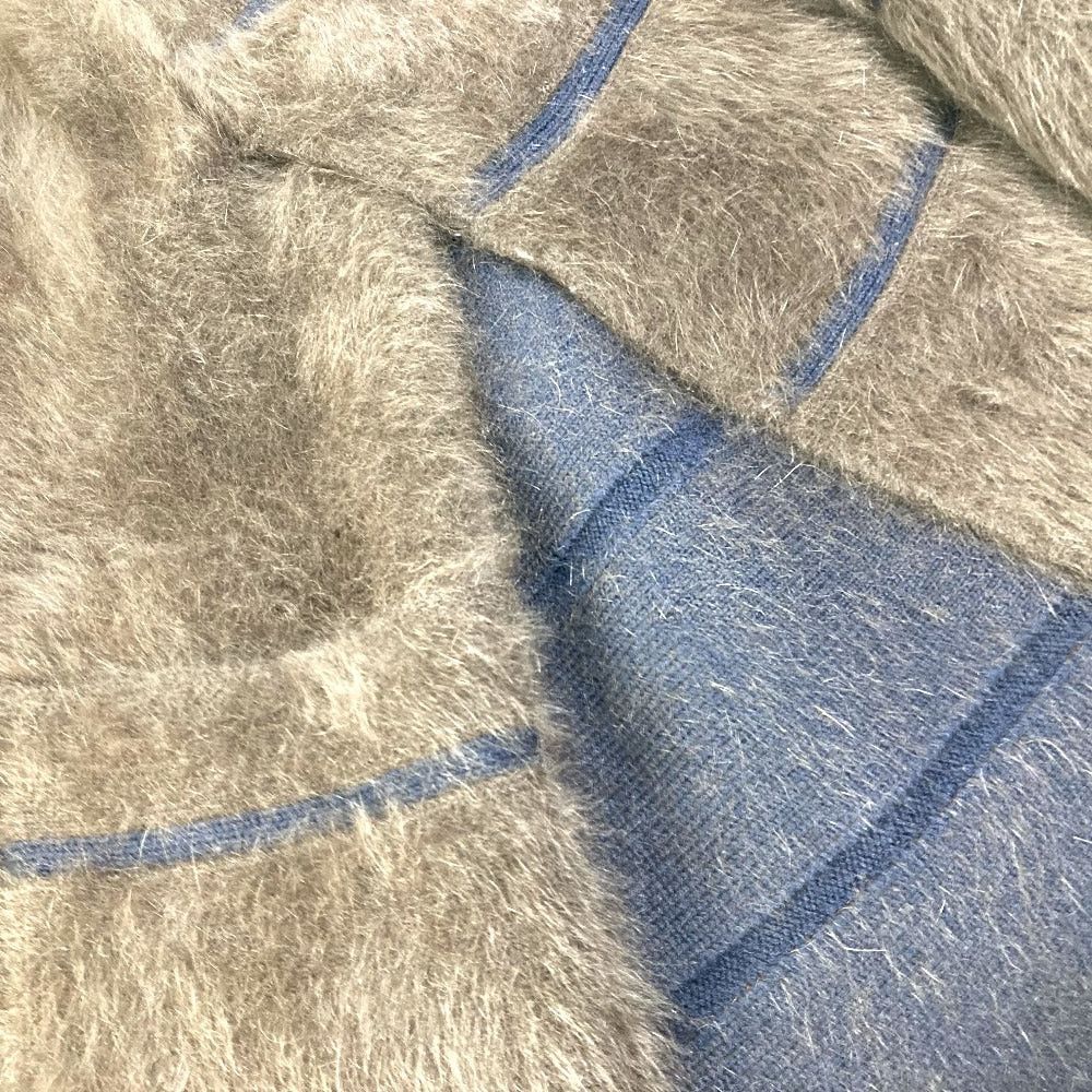 Louis Vuitton Louis Vuitton Outer Apparel (Clothing) Knit Fur Zip-Up Cape Poncho Wool Women Brown Size ONE SIZE - 7 Thumbnail