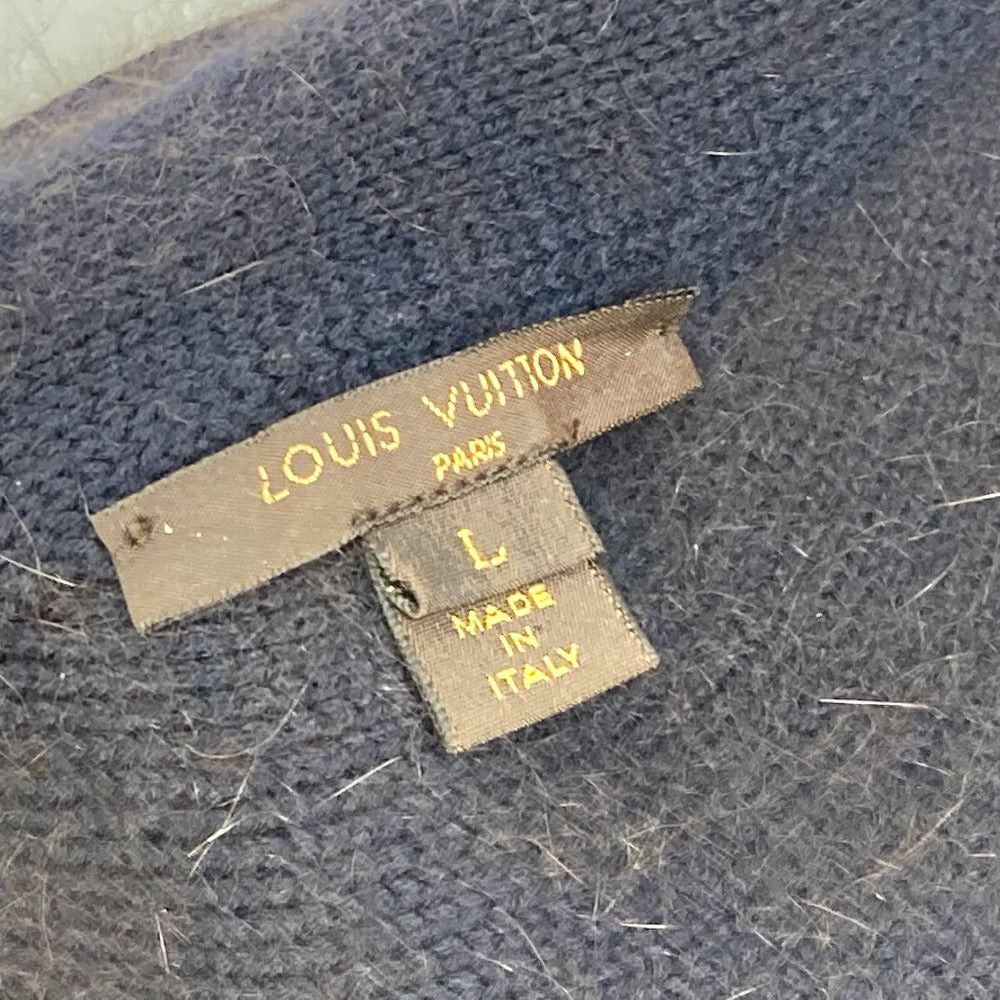 Louis Vuitton Louis Vuitton Outer Apparel (Clothing) Knit Fur Zip-Up Cape Poncho Wool Women Brown Size ONE SIZE - 10 Thumbnail