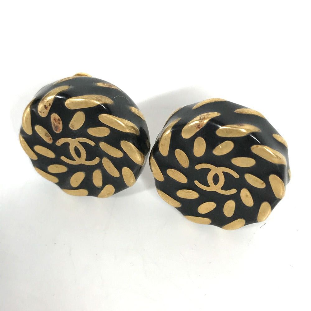 Chanel Chanel 97A Cc Coma Mark Accessories Rounds Earring Gp Women Gold Size ONE SIZE - 3 Thumbnail
