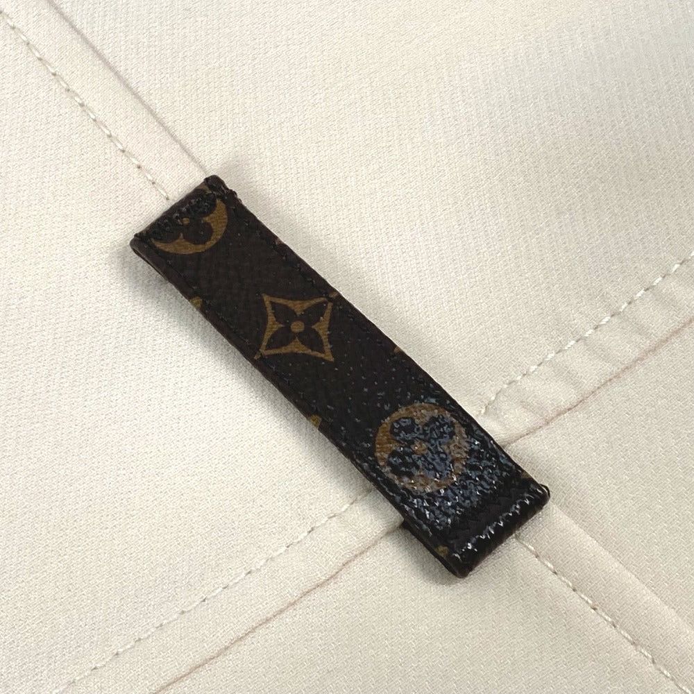 Louis Vuitton Louis Vuitton Badge Embroidery Sleeveless Front Zip Apparel (Clothing) Rw192 One Piece Polyester Women Beige Size L / US 10 / IT 46 - 13 Thumbnail