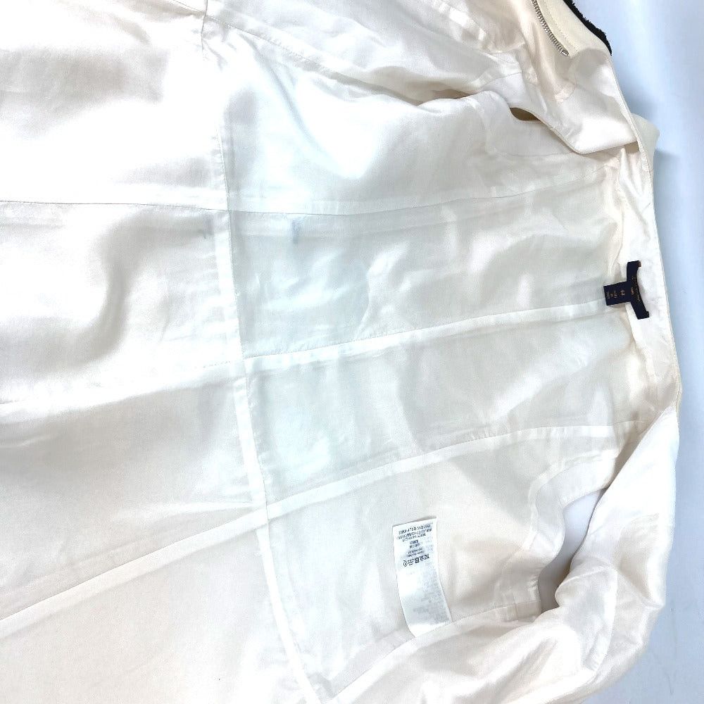 Louis Vuitton Louis Vuitton Badge Embroidery Sleeveless Front Zip Apparel (Clothing) Rw192 One Piece Polyester Women Beige Size L / US 10 / IT 46 - 16 Thumbnail