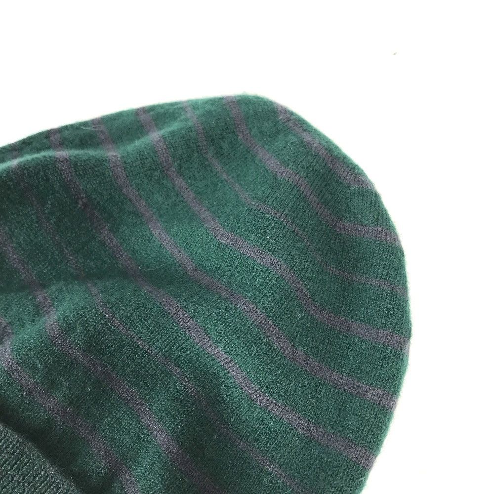 Louis Vuitton Louis Vuitton Lv Logo Border Beanie Chapeau Knitted Hat Knit Cap Wool Women Green Size ONE SIZE - 6 Thumbnail