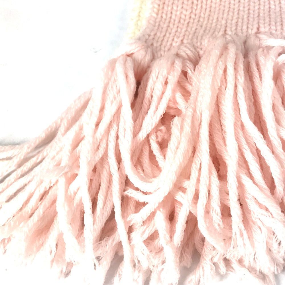 Louis Vuitton Louis Vuitton M70819 Shallp Morning Scarf Fringe Wool Women Pink Size ONE SIZE - 3 Thumbnail