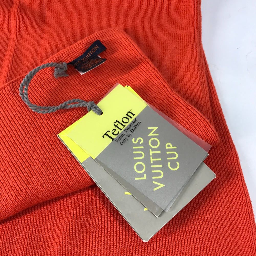 Louis Vuitton Louis Vuitton Lvcup Cup Logo Bicolor Scarf Cotton Men Orange (Colour, Color) Size ONE SIZE - 8 Thumbnail