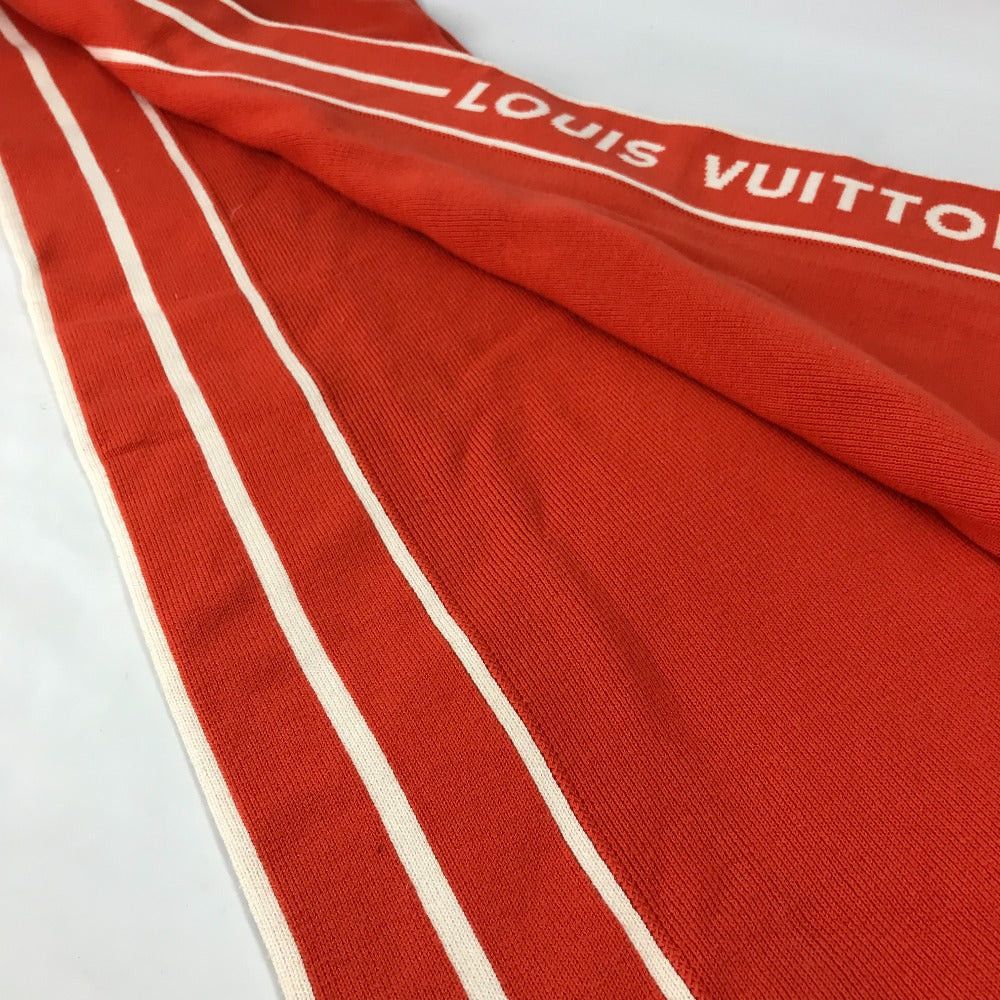 Louis Vuitton Louis Vuitton Lvcup Cup Logo Bicolor Scarf Cotton Men Orange (Colour, Color) Size ONE SIZE - 7 Thumbnail