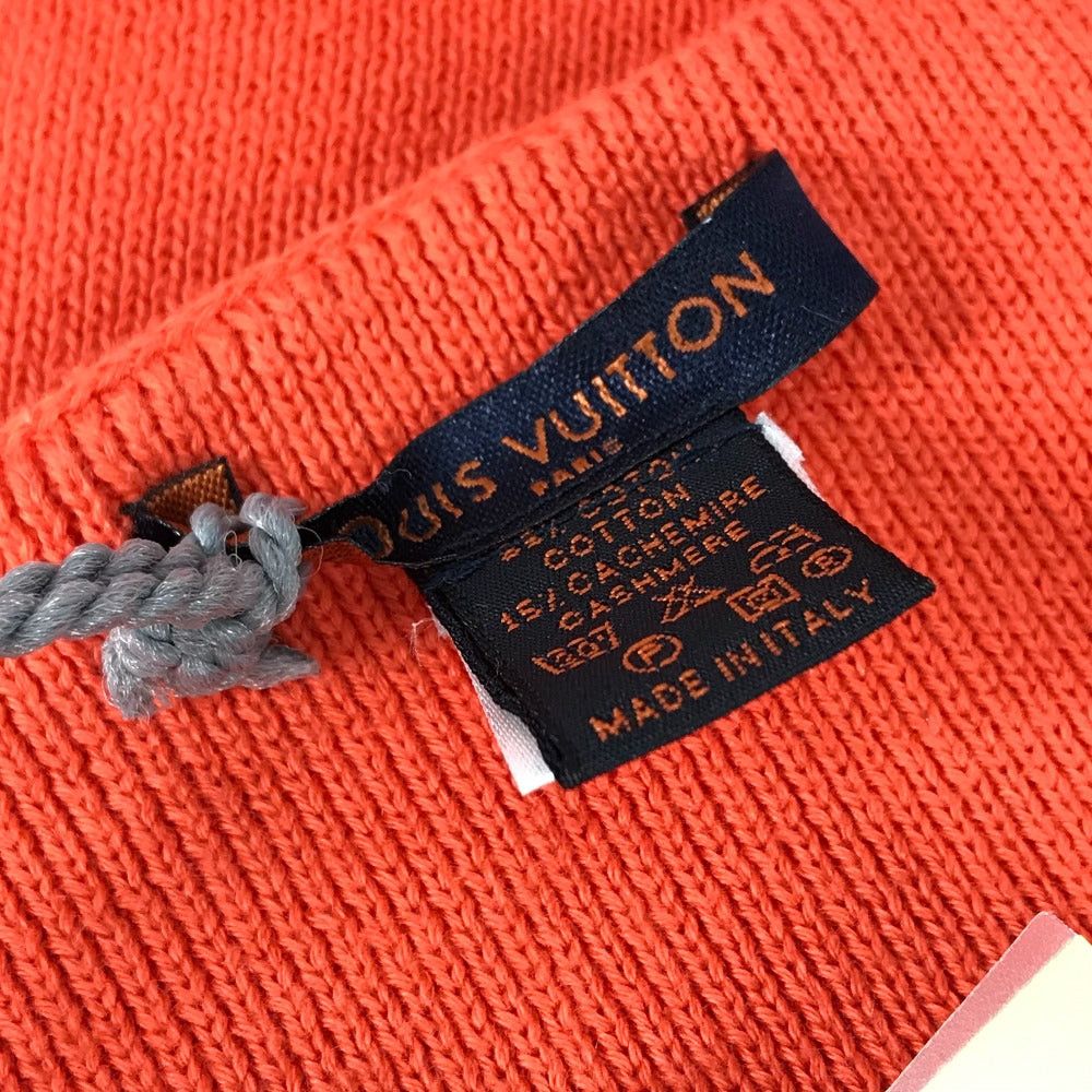 Louis Vuitton Louis Vuitton Lvcup Cup Logo Bicolor Scarf Cotton Men Orange (Colour, Color) Size ONE SIZE - 9 Thumbnail