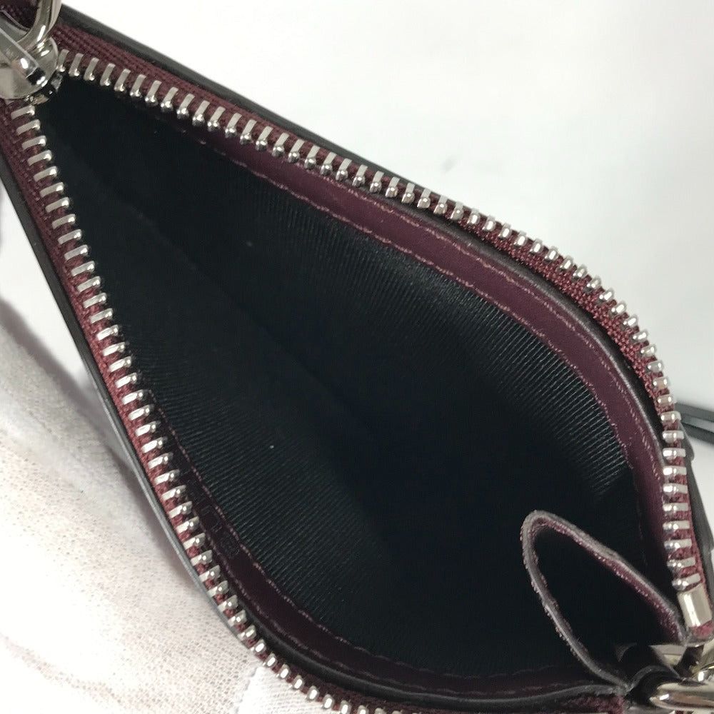 Burberry Burberry Wallet Change Purse Tb With Straps Fragment Case Card Coin Leather Men Purple Size ONE SIZE - 11 Thumbnail