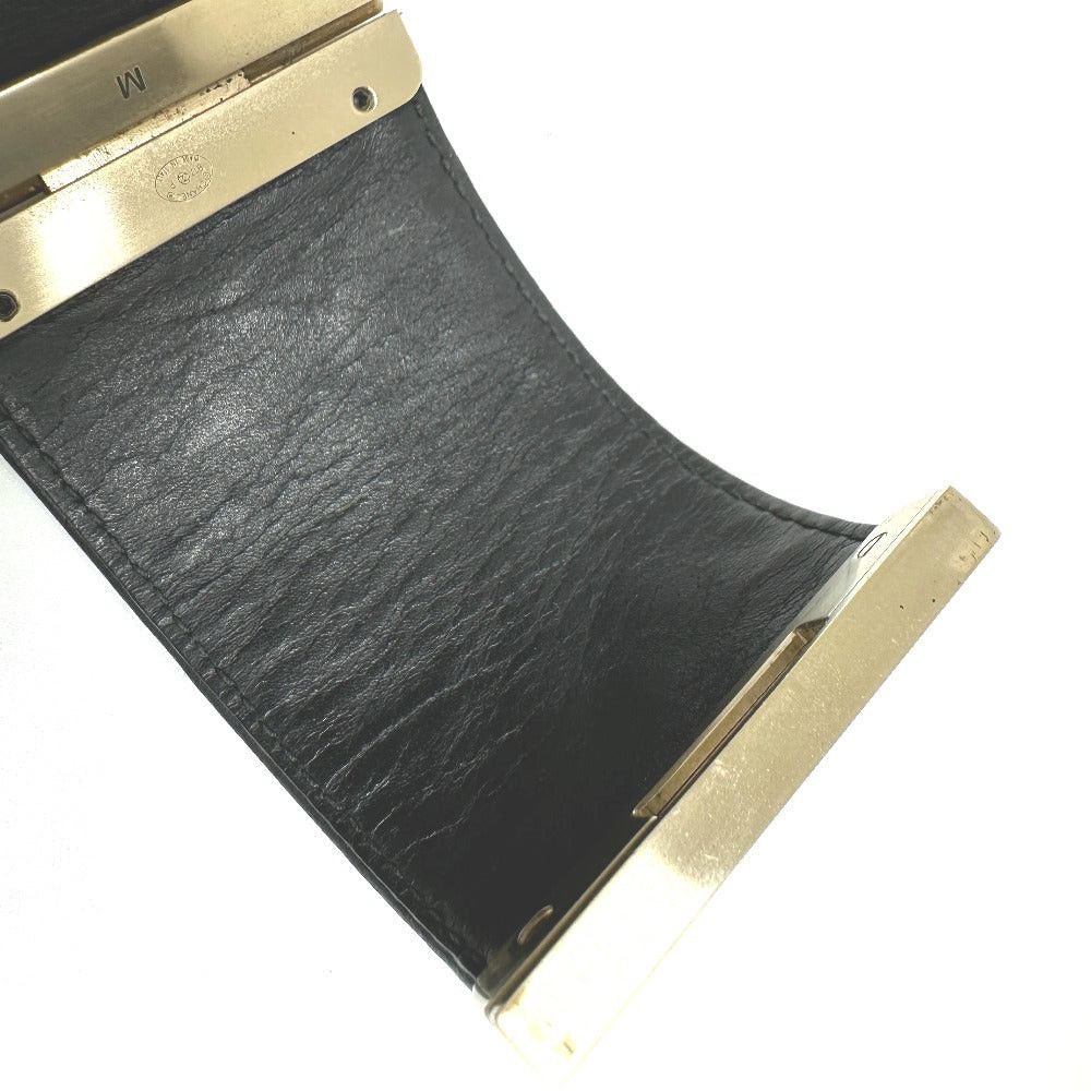 Chanel Chanel Cc Coma Mark Matelasse B17P Accessories Bangle Leather Women Black Size ONE SIZE - 8 Thumbnail