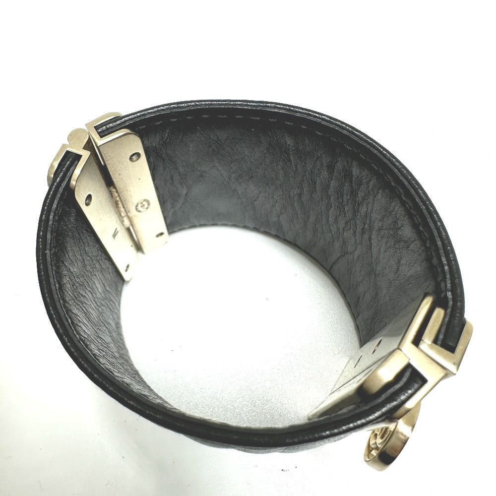 Chanel Chanel Cc Coma Mark Matelasse B17P Accessories Bangle Leather Women Black Size ONE SIZE - 11 Thumbnail