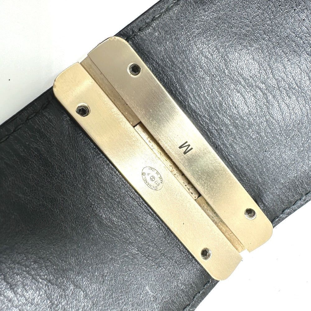 Chanel Chanel Cc Coma Mark Matelasse B17P Accessories Bangle Leather Women Black Size ONE SIZE - 7 Thumbnail