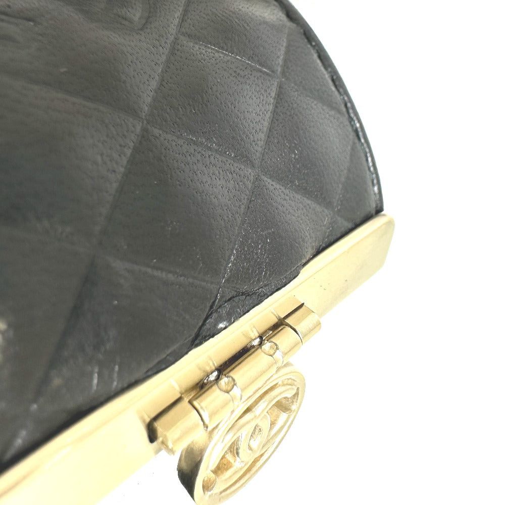 Chanel Chanel Cc Coma Mark Matelasse B17P Accessories Bangle Leather Women Black Size ONE SIZE - 10 Thumbnail