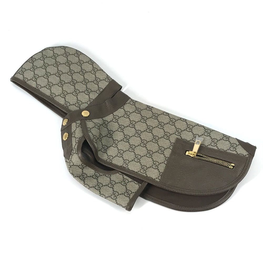 Gucci Gucci 695719 Gg Supreme Pet Coat Dogwear Chien Dog Tops Others Canvas Unisex Brown And Beige Size ONE SIZE - 2 Thumbnail