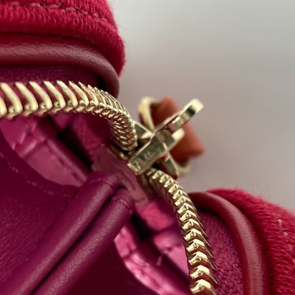 Chanel Chanel Coma Mark Diagonal Hanging (E.G. Of A Rocket) Cc Filigree Vanity Bag 2 Way Chain Shoulder Canvas/Leather Women Red Size ONE SIZE - 13 Thumbnail