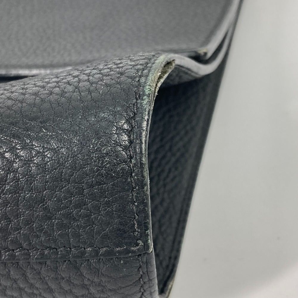 Hermes Hermes Briefcase Ettriveld Document Handbag Business Bag Fjord Men Black Size ONE SIZE - 9 Thumbnail