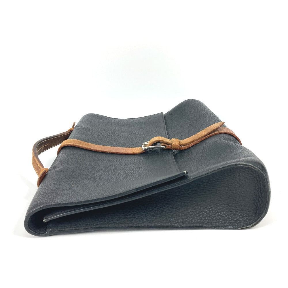 Hermes Hermes Briefcase Ettriveld Document Handbag Business Bag Fjord Men Black Size ONE SIZE - 3 Thumbnail