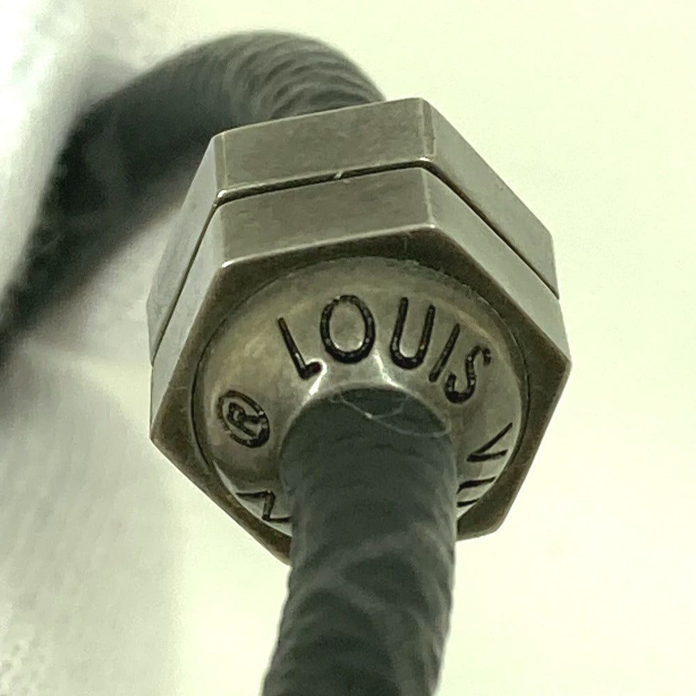Louis Vuitton Louis Vuitton M6166E Monogram Eclipse Brasseries Mechanic Accessories Bangle Bracelet Canvas Men Black Size ONE SIZE - 8 Thumbnail