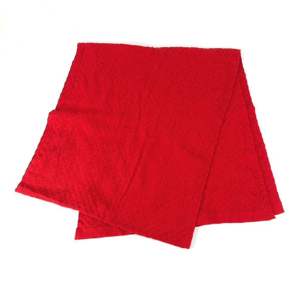 Louis Vuitton Louis Vuitton M75131 Shallp Micro Damier Scarf Cotton Women Red Size ONE SIZE - 2 Thumbnail