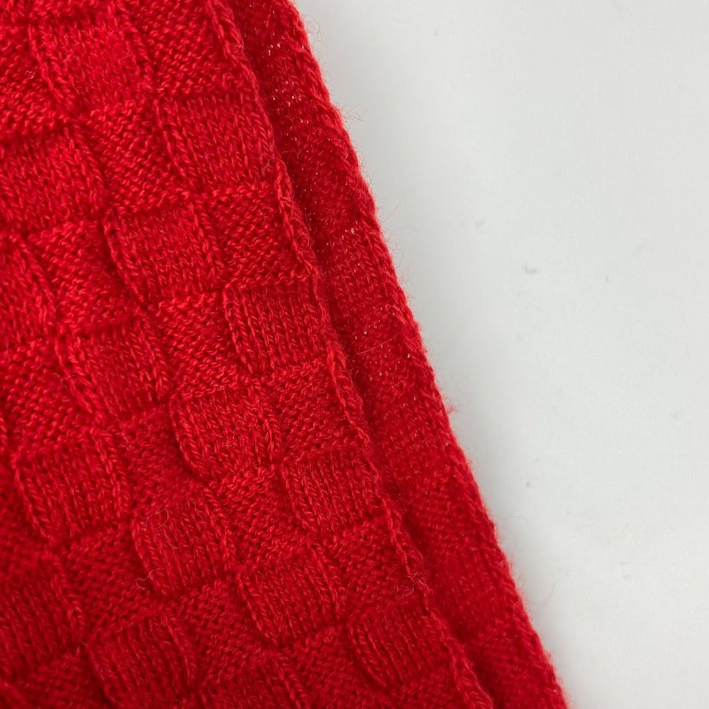Louis Vuitton Louis Vuitton M75131 Shallp Micro Damier Scarf Cotton Women Red Size ONE SIZE - 12 Thumbnail