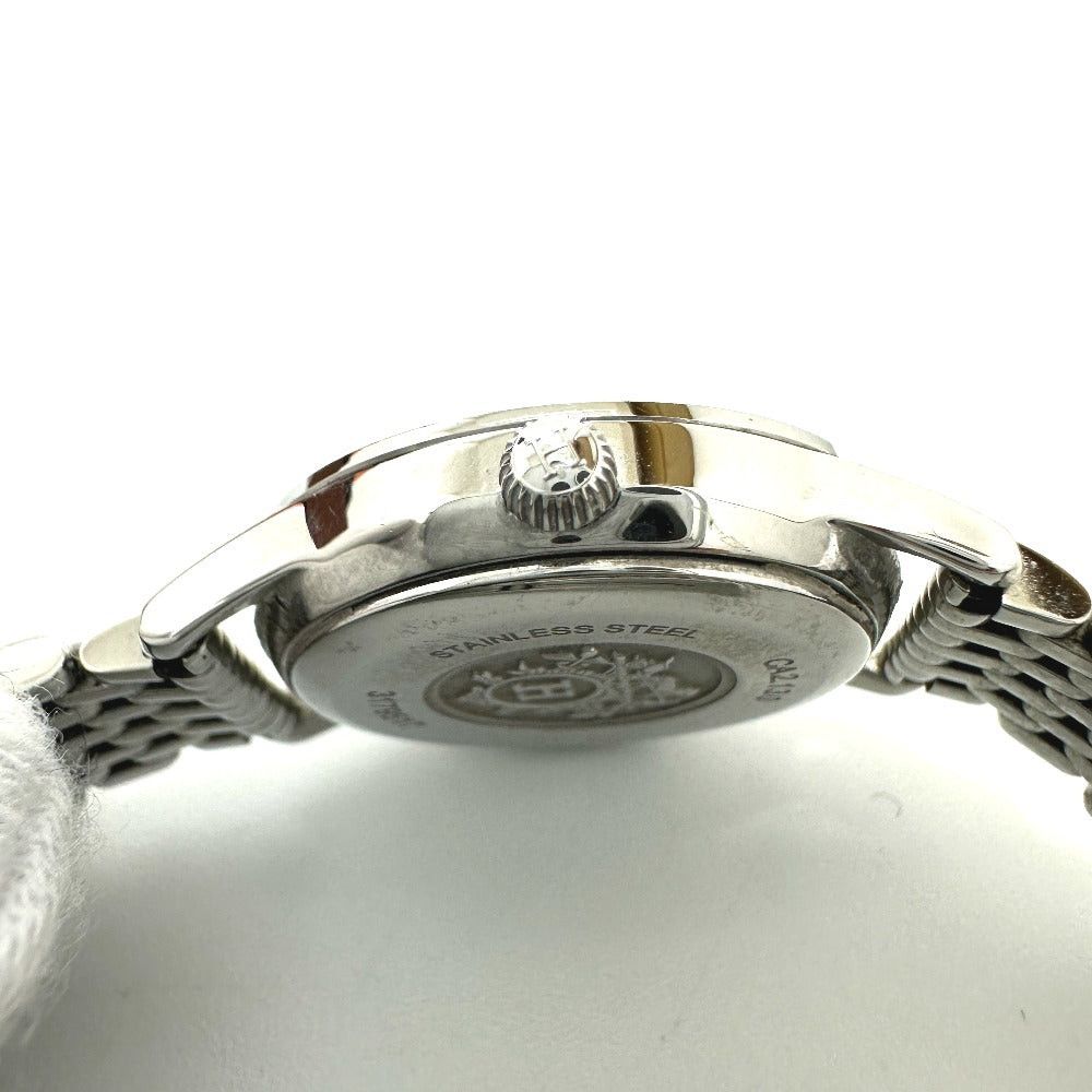 Hermes Hermes Slim De Diamond Bezel Quartz Wristwatch Ss Women Silver Size ONE SIZE - 9 Thumbnail