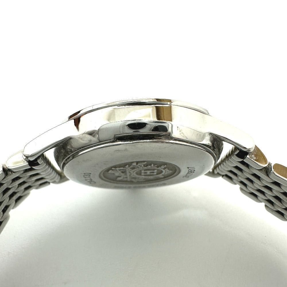 Hermes Hermes Slim De Diamond Bezel Quartz Wristwatch Ss Women Silver Size ONE SIZE - 10 Thumbnail