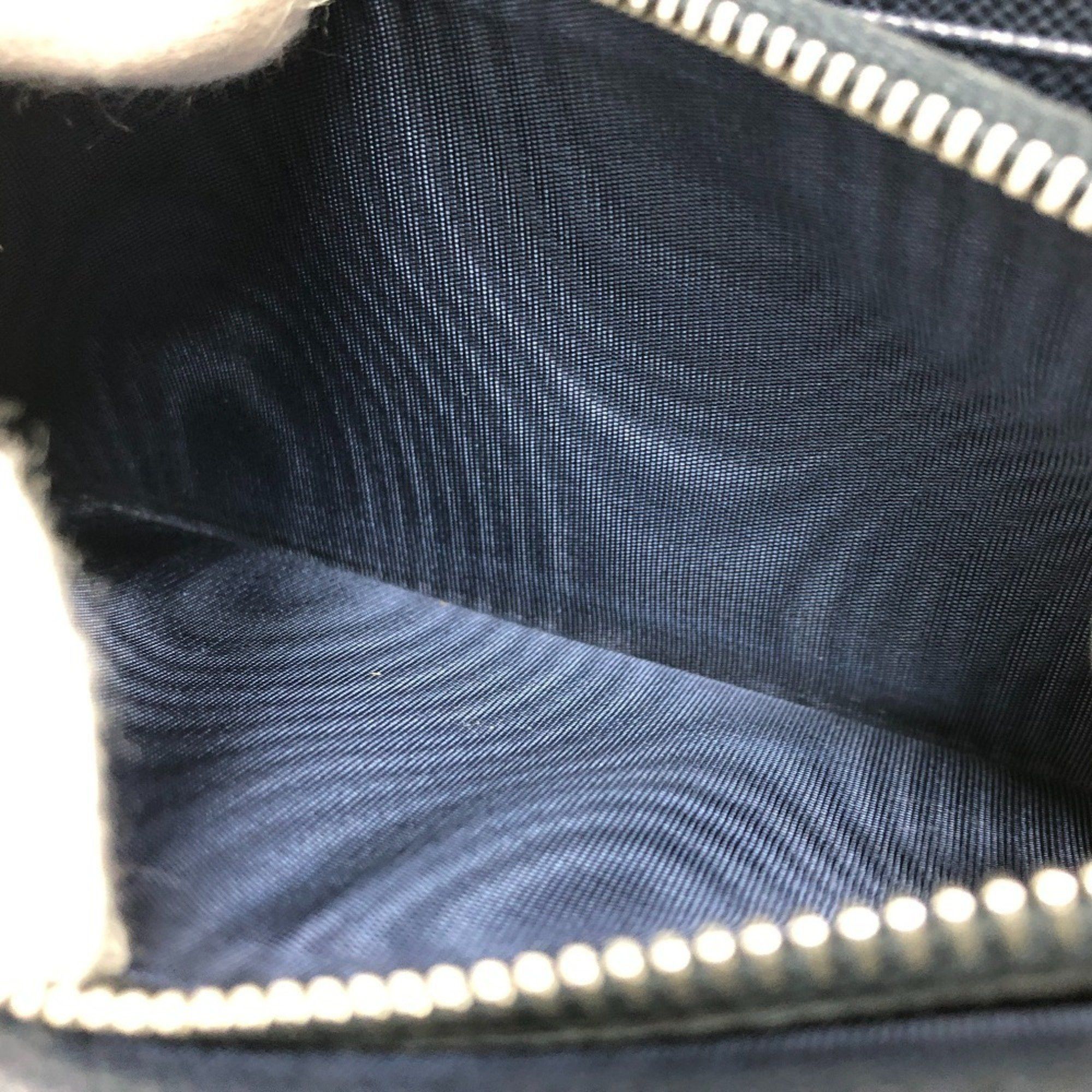 Prada PRADA 2ML188 Logo Round Zip Wallet Long Saffiano Leather Men's Women's Blue Size ONE SIZE - 9 Thumbnail