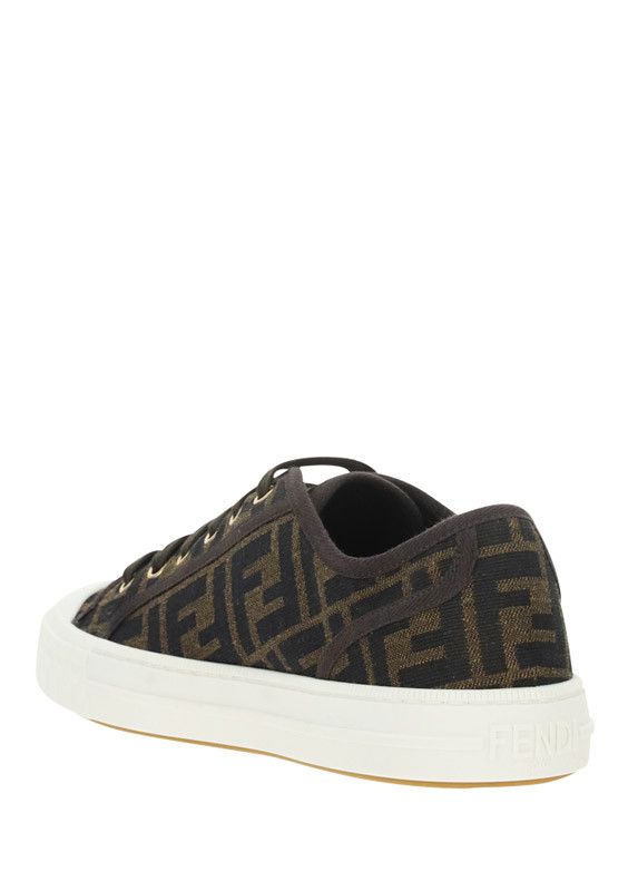 Fendi Monochrome Sneakers Size US 9.5 / EU 42-43 - 3 Thumbnail