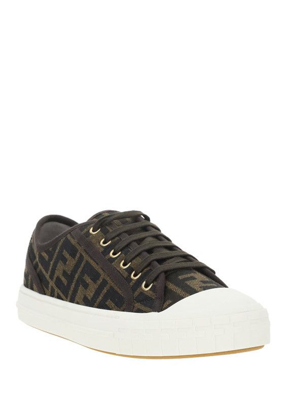 Fendi Monochrome Sneakers Size US 9.5 / EU 42-43 - 2 Thumbnail
