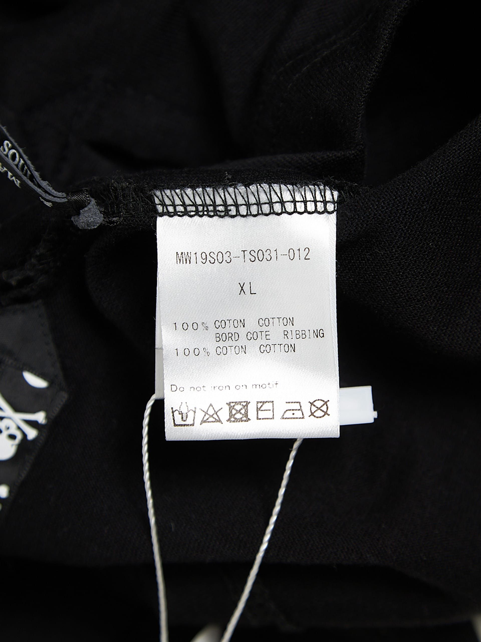 Mastermind World Black Glitter Logo Printed Cotton T Shirt Size US XL / EU 56 / 4 - 5 Thumbnail