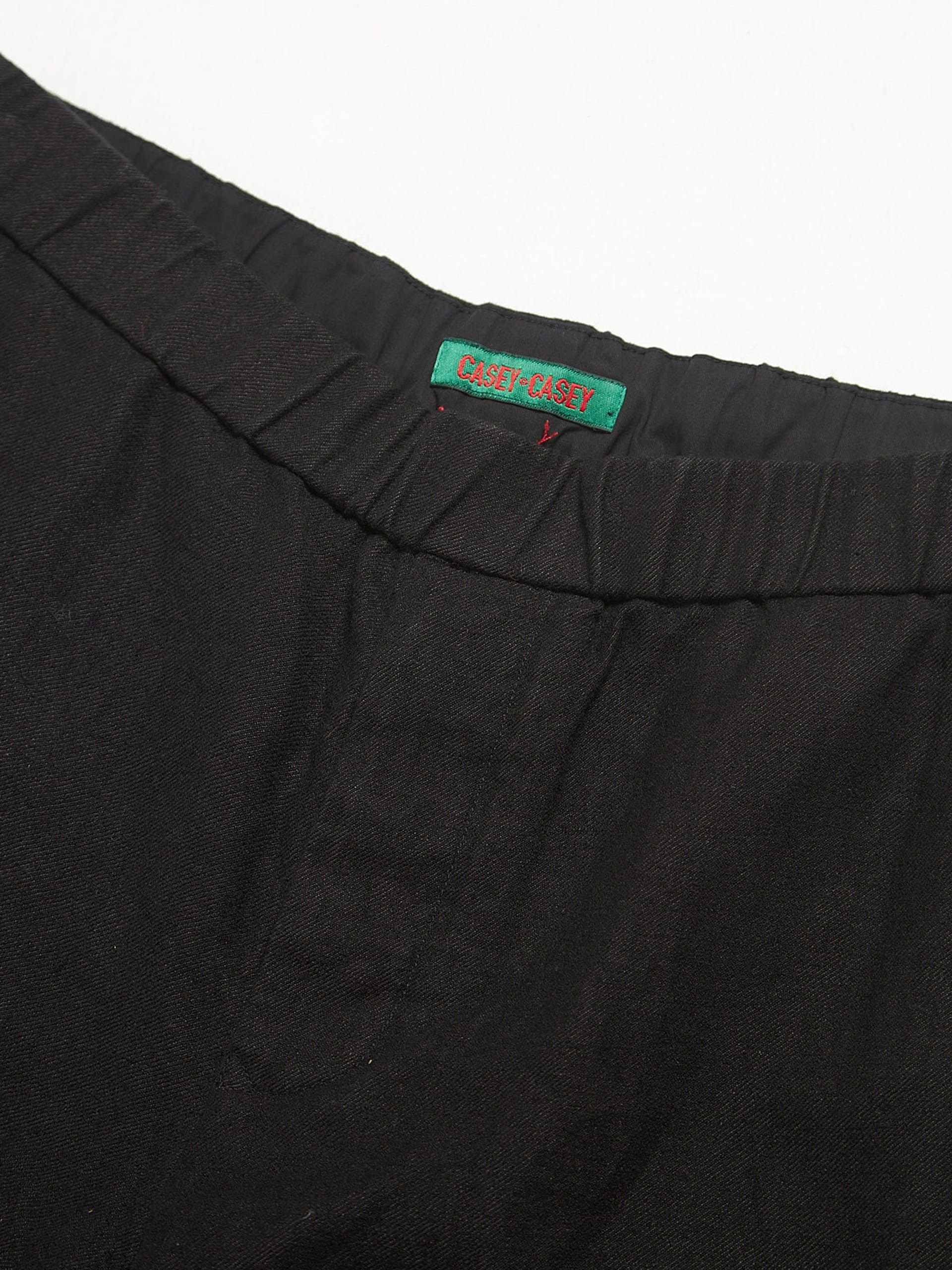 Casey Casey Black Buttoned Hem Detailed Pants Size US 34 / EU 50 - 3 Thumbnail
