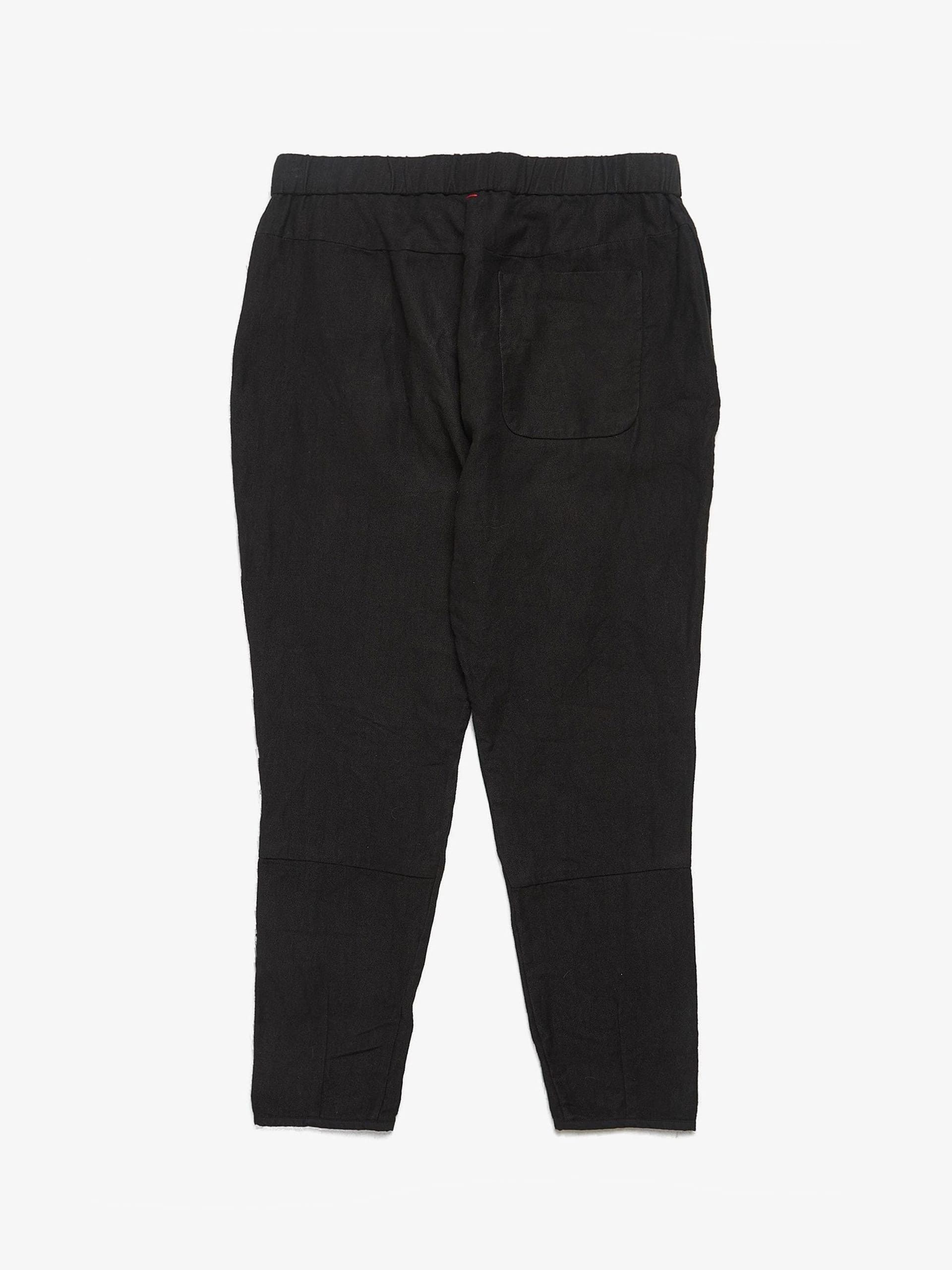 Casey Casey Black Buttoned Hem Detailed Pants Size US 34 / EU 50 - 2 Thumbnail