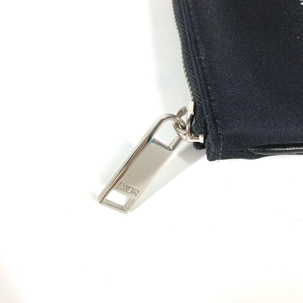Dior Dior Peter Doig. Doig Logo Pouch Clutch Bag Nylon Men Black Size ONE SIZE - 5 Thumbnail