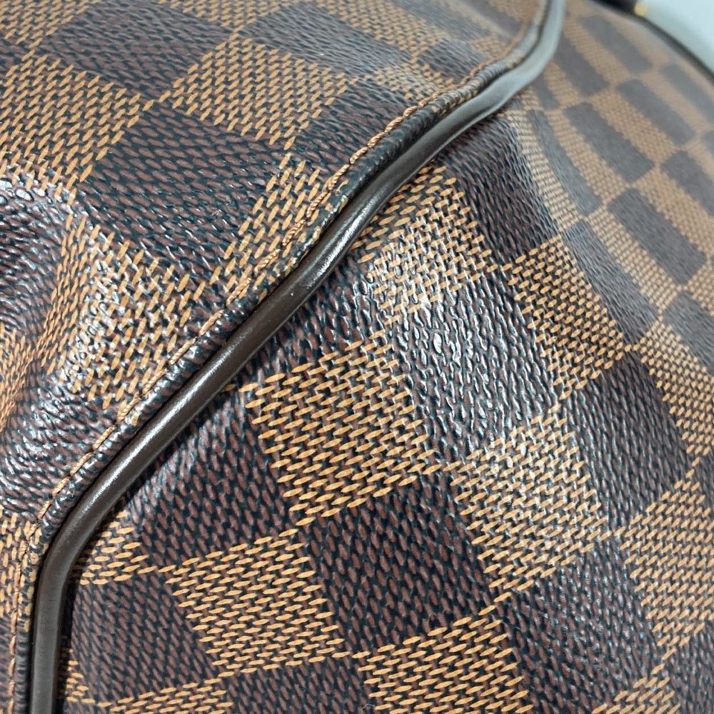 Louis Vuitton Louis Vuitton N41540 Damier Sistina Gm Tote Bag Briefcase Shoulder Canvas Women Ebenu. Brown Size ONE SIZE - 6 Thumbnail