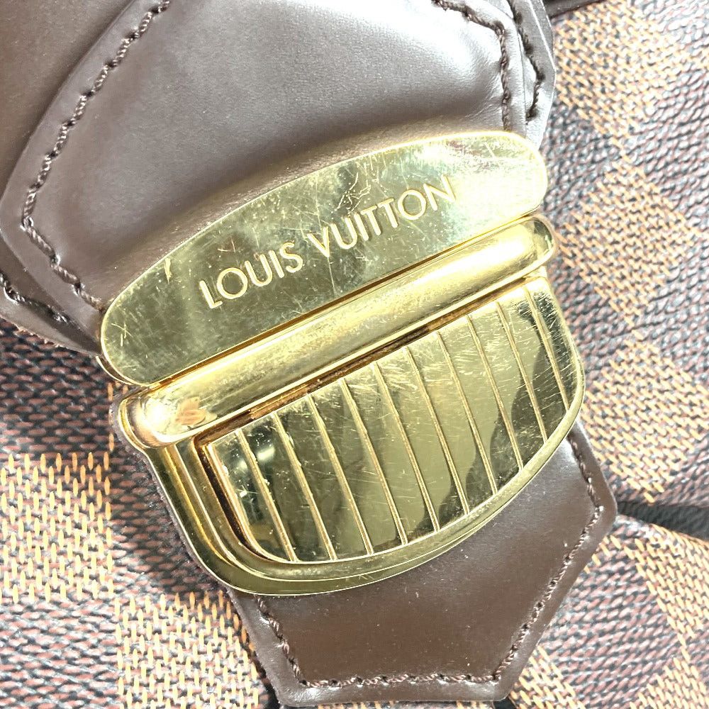 Louis Vuitton Louis Vuitton N41540 Damier Sistina Gm Tote Bag Briefcase Shoulder Canvas Women Ebenu. Brown Size ONE SIZE - 8 Thumbnail
