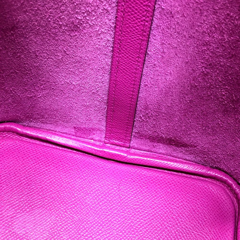 Hermes Hermes Picotin Rock Mm Tresage Briefcase Tote Bag Handbag V.Epson Women Purple Size ONE SIZE - 7 Thumbnail
