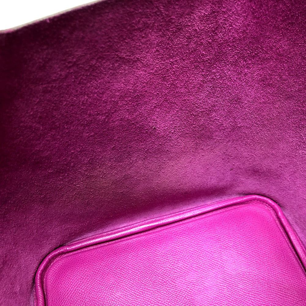 Hermes Hermes Picotin Rock Mm Tresage Briefcase Tote Bag Handbag V.Epson Women Purple Size ONE SIZE - 8 Thumbnail