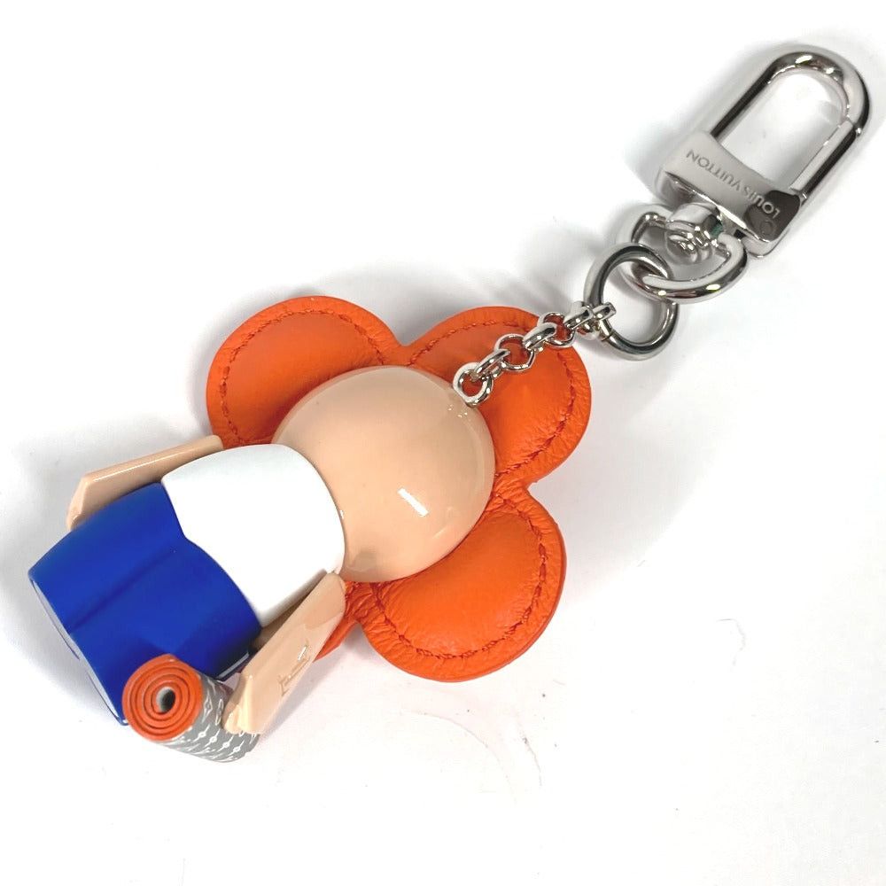 Louis Vuitton Louis Vuitton M01198 Bag Charm Vivienne Gymnasium Keychain Metal Women Orange Size ONE SIZE - 7 Thumbnail