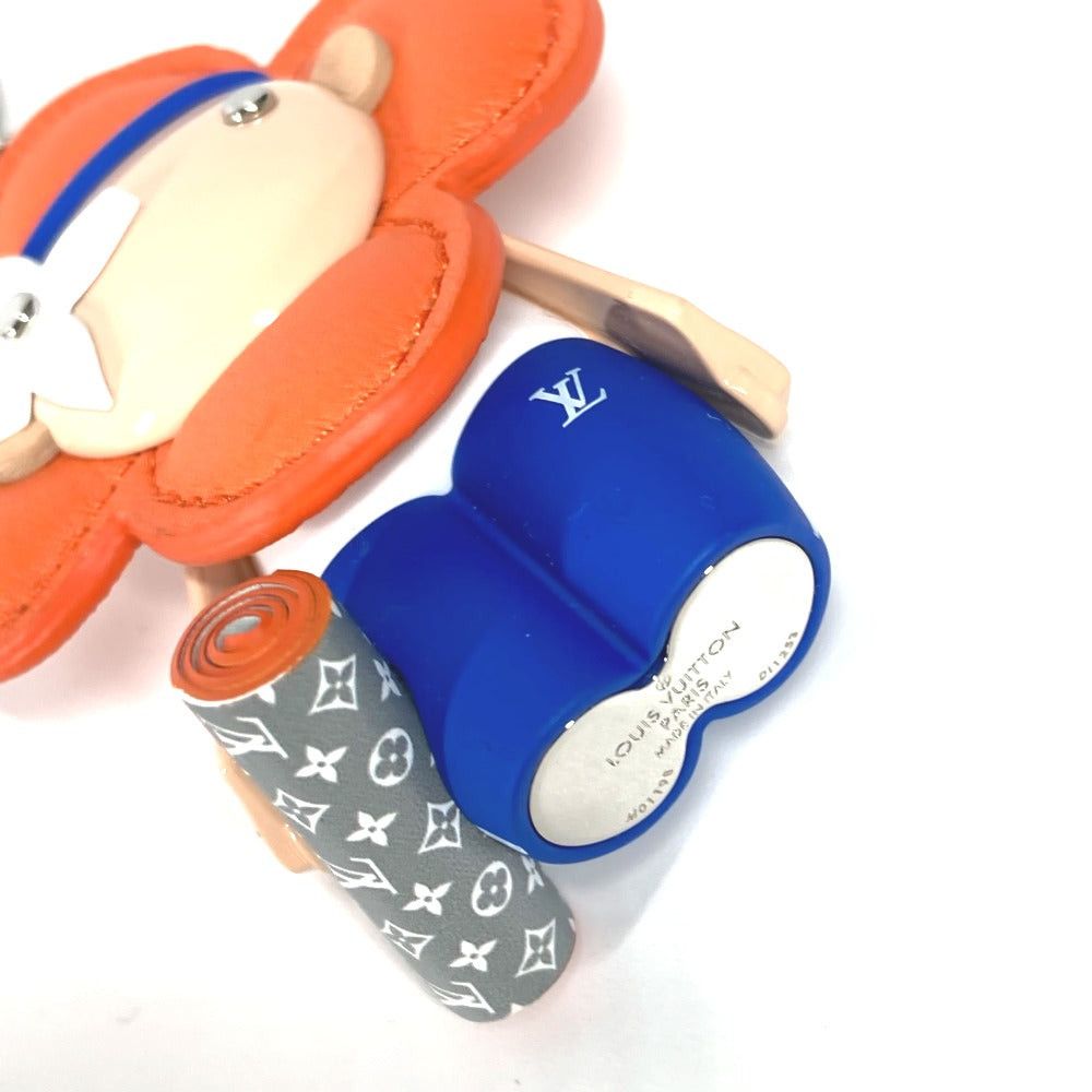 Louis Vuitton Louis Vuitton M01198 Bag Charm Vivienne Gymnasium Keychain Metal Women Orange Size ONE SIZE - 5 Thumbnail