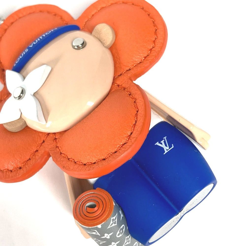 Louis Vuitton Louis Vuitton M01198 Bag Charm Vivienne Gymnasium Keychain Metal Women Orange Size ONE SIZE - 6 Thumbnail