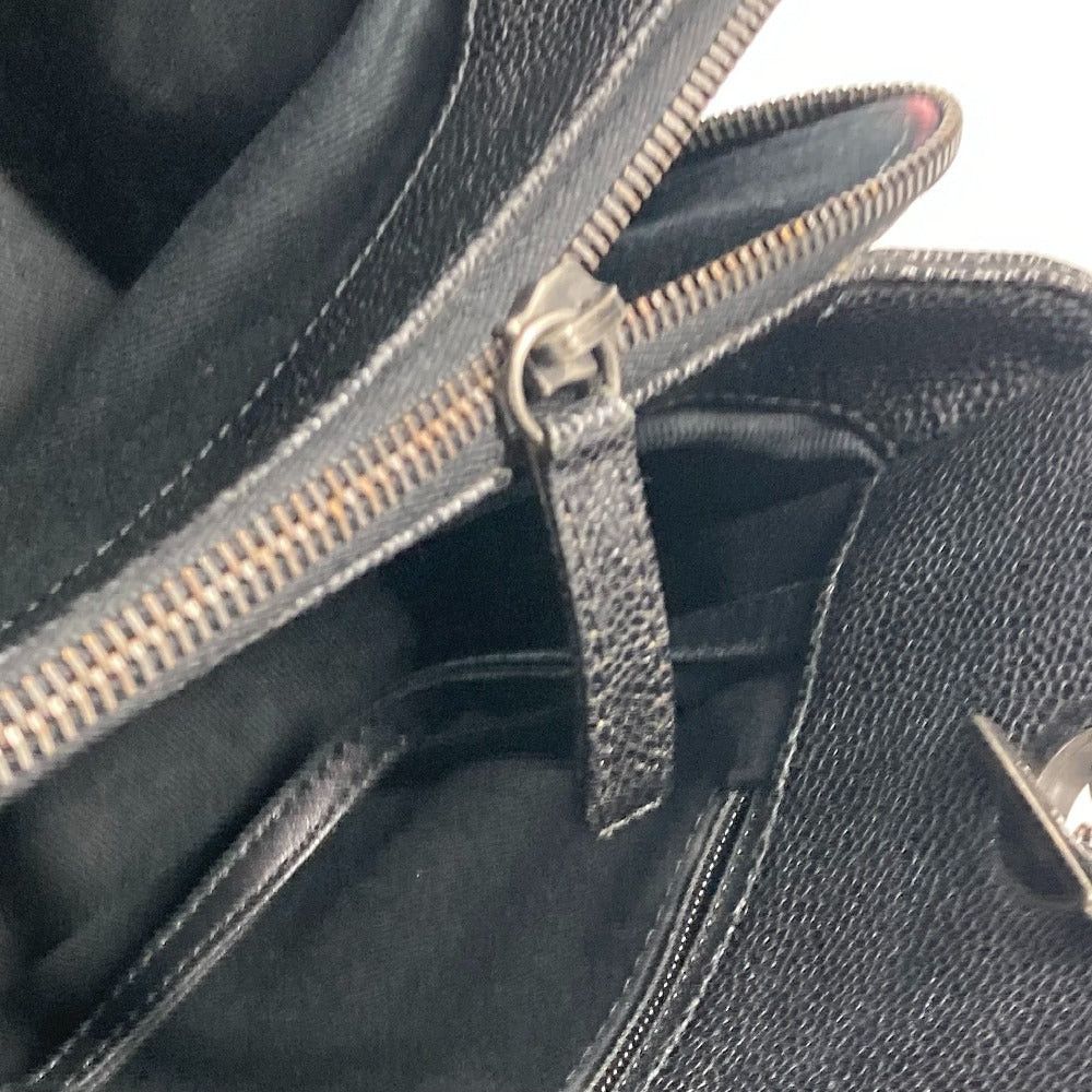 Chanel Chanel Cc Coma Mark Chain Matelasse Briefcase Tote Bag Shawl Shoulder Caviar Skin Women Black Size ONE SIZE - 18 Thumbnail