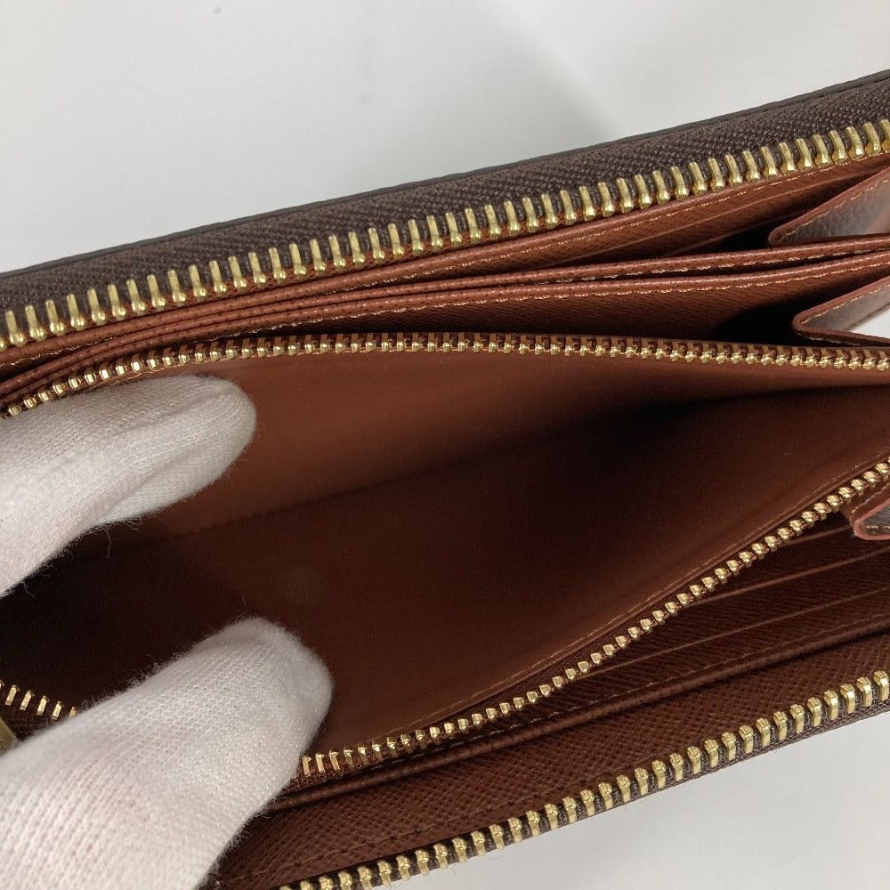Louis Vuitton Louis Vuitton M42616 Monogram Zippy Wallet Round Fastener Long Canvas Women Brown Size ONE SIZE - 9 Thumbnail